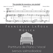 Salmo 122 - Ten piedad de nosotros, ten piedad (Piano / Vocal Chanted Verses)